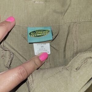 Haband’s Forever Fit Men’s Brown Adjustable Waist Shorts Size 44